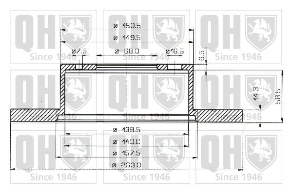 QUINTON HAZELL Piduriketas BDC3122